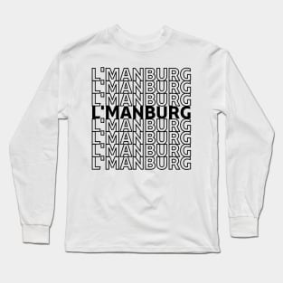 Repeated Cute L'manburg Long Sleeve T-Shirt